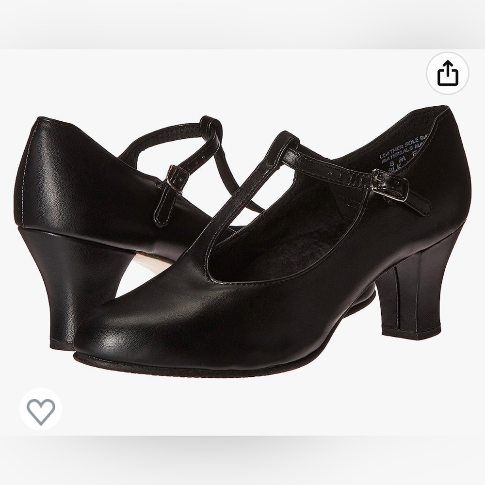 Capezio leather character shoes